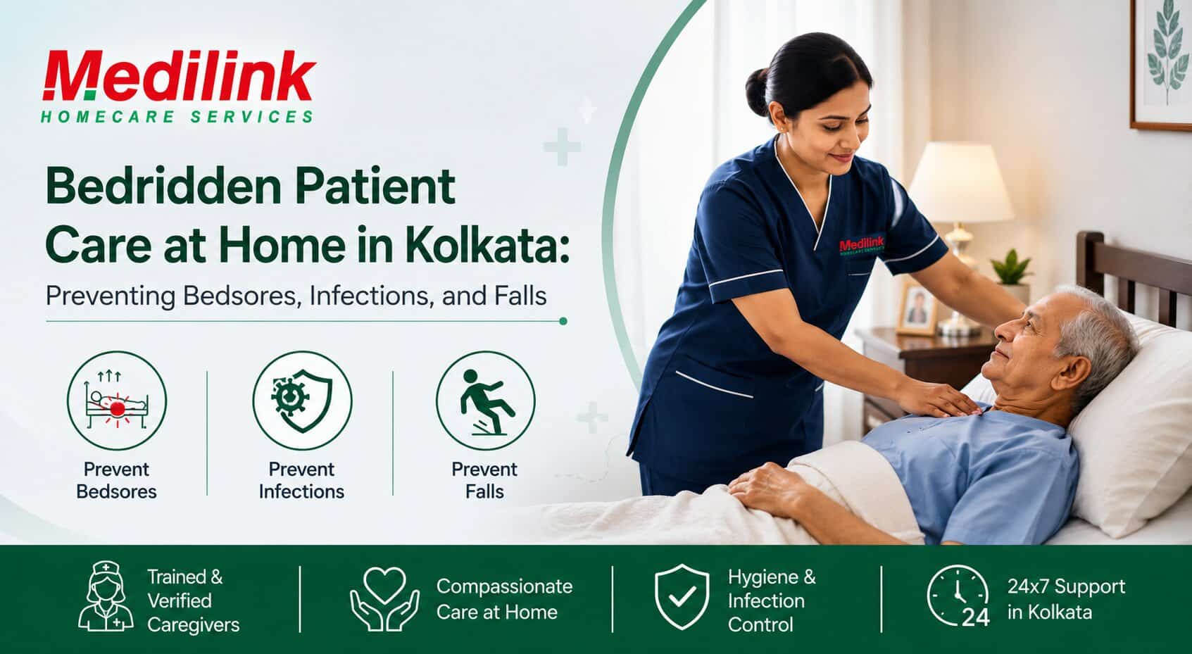 Bedridden Patient Care at Home in Kolkata